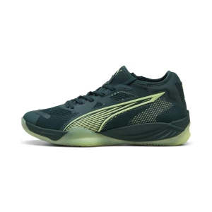 Obrázek produktu PUMA Eliminate NITRO™ SQD 4 Handball Shoes Unisex, Shoes, Green Terrain/Fizzy Light/White