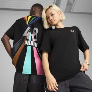 Obrázek produktu PUMA EQUAL LOVE CONFEDERATION Relaxed Graphic Tee, Clothing, Black,
