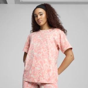 Obrázek produktu PUMA ESS NATURE 2.0 Relaxed AOP Tee Women, Clothing, Alpine Snow