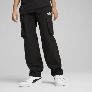 Obrázek produktu PUMA ESS No. 1 Logo Woven Cargo Pants Youth, Clothing, Black,
