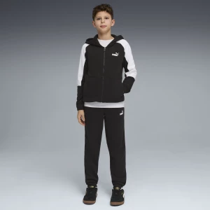 Obrázek produktu PUMA Essentials Block Hooded Tracksuit Youth, Clothing, Black,