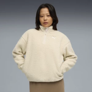 Obrázek produktu PUMA Essentials Elevated Comfort Half-Zip Crew Sweat Women, Clothing, Alpine Snow,