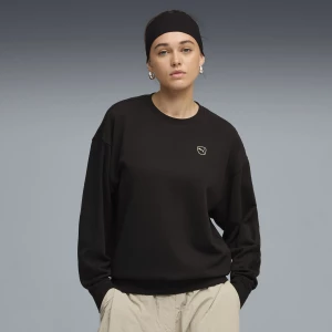 Obrázek produktu PUMA Essentials Elevated Crew Neck Sweatshirt Women, Clothing, Black,