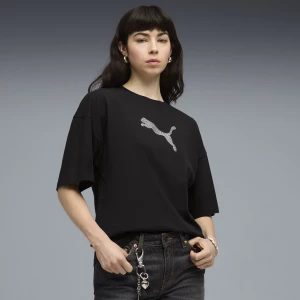 Obrázek produktu PUMA Essentials Graphics Bedazzled Oversized Tee Women, Clothing, Black