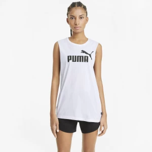 Obrázek produktu PUMA Essentials Logo Cut Off Women's Tank Top, Clothing, White,