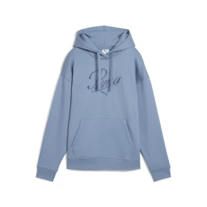 Obrázek produktu PUMA Essentials Script Comfort Hoodie Women, Clothing, Cool Blue