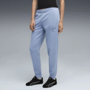 Obrázek produktu PUMA Essentials Script Sweatpants Women, Clothing, Cool Blue