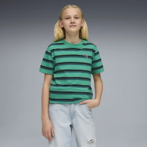 Obrázek produktu PUMA Essentials Striped Tee Youth, Clothing, Vibrant Green
