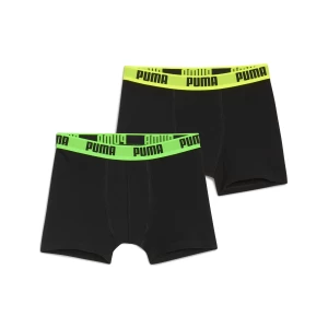 Obrázek produktu PUMA Everyday Basic Boxers Youth (2-pack), Clothing, Black/Various Logo Colors,