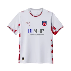 Obrázek produktu PUMA FC Heidenheim 25/26 Third Jersey Youth, Clothing, White/Cool Light Gray