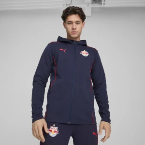 Obrázek produktu PUMA FC Red Bull Salzburg Casuals Hooded Jacket Men, Clothing, Navy/Red,