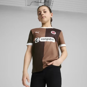 Obrázek produktu PUMA FC St. Pauli 24/25 Home Jersey Youth, Clothing, Espresso Brown/White,