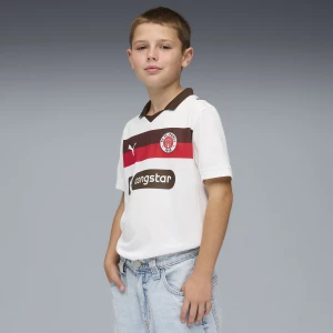 Obrázek produktu PUMA FC St. Pauli 25/26 Away Jersey Youth, Clothing, White/Espresso Brown,