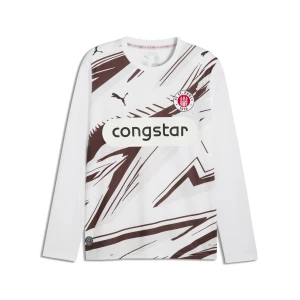 Obrázek produktu PUMA FC St. Pauli 26/27 Away Long Sleeve Jersey Men, Sport, White/Espresso Brown,