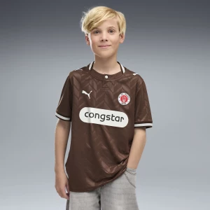 Obrázek produktu PUMA FC St. Pauli 26/27 Home Jersey Youth, Kids, Espresso Brown/White