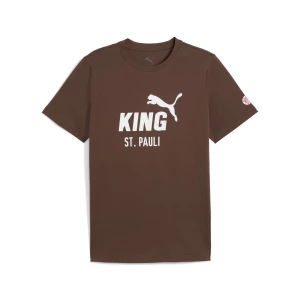 Obrázek produktu PUMA FC St. Pauli KING Logo Tee Men, Sport, Espresso Brown/White
