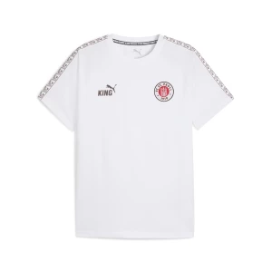 Obrázek produktu PUMA FC St. Pauli KING Tee Men, Sport, White/Espresso Brown
