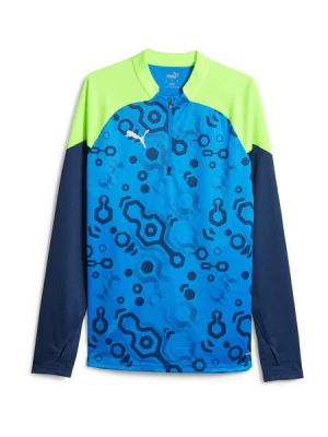 Obrázek produktu PUMA Funkční tričko 'IndividualCUP'  námořnická modř / azurová / světle zelená / bílá