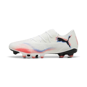 Obrázek produktu PUMA FUTURE 8 MATCH FG/AG Low Football Boots Unisex, Shoes, White/Black/Glowing Red