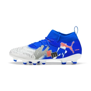 Obrázek produktu PUMA FUTURE 8 MATCH FOREVER FG/AG Football Boots Youth, Shoes, White/Ultra Blue/Feather Gray,
