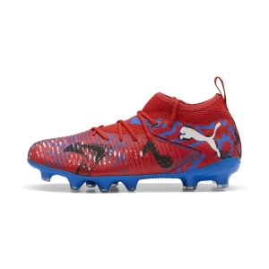 Obrázek produktu PUMA FUTURE 8 MATCH PLAYMAKERS FG/AG Football Boots Youth, Shoes, Red/Black/Ultra Blue,