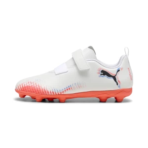 Obrázek produktu PUMA FUTURE 8 PLAY FG/AG Football Boots Kids, Shoes, White/Black/Glowing Red,