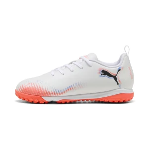 Obrázek produktu PUMA FUTURE 8 PLAY TT Mid Football Boots Youth, Shoes, White/Black/Glowing Red,