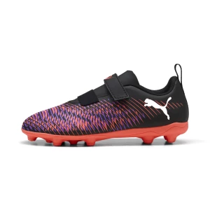 Obrázek produktu PUMA FUTURE 8 PLAY V FG/AG RB Football Boots Youth, Shoes, Black/White/Glowing Red,