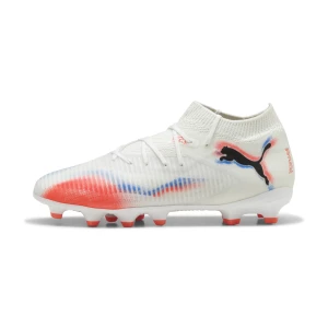 Obrázek produktu PUMA FUTURE 8 PRO FG/AG Football Boots Youth, Shoes, White/Black/Glowing Red,