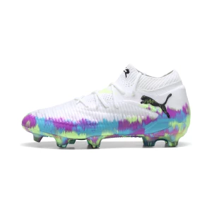 Obrázek produktu PUMA FUTURE 8 ULTIMATE Brilliance FG Football Boots Women, Shoes, White/Fizzy Apple/Bright Aqua modrá