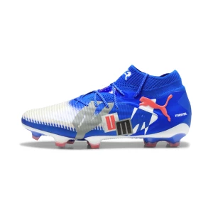 Obrázek produktu PUMA FUTURE 8 ULTIMATE FOREVER FG Football Boots Unisex, Shoes, White/Ultra Blue/Feather Gray,