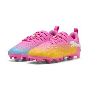 Obrázek produktu PUMA FUTURE 9 PLAY FG/AG Football Boots Youth, Shoes, Poison Pink/Sun Stream/Bright Aqua,