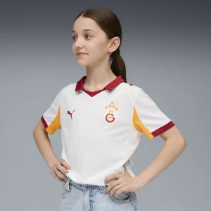 Obrázek produktu PUMA Galatasaray SK 25/26 Away Jersey Youth, Clothing, White/Intense Orange,