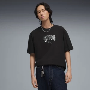 Obrázek produktu PUMA Graphic Balloon Art Relaxed Tee Men, Clothing, Black,