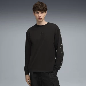 Obrázek produktu PUMA GRAPHIC Braille Long Sleeve Top Men, Clothing, Black,