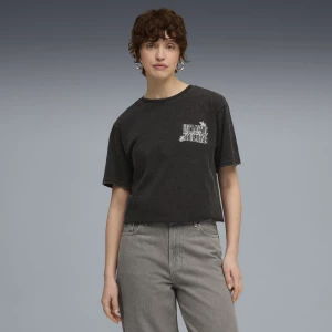 Obrázek produktu PUMA Graphic Paradise Mindset Washed Relaxed Tee Women, Clothing, Black