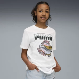 Obrázek produktu PUMA Graphic Sneaker Tee Youth, Clothing, White,