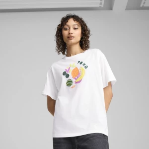 Obrázek produktu PUMA GRAPHICS Relaxed Fruity Tee Women, Clothing, White