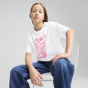 Obrázek produktu PUMA Graphics Short-Length Tee II Youth, Kids, White,