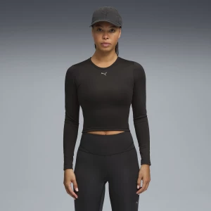 Obrázek produktu PUMA GREEN TERRAINS Long Sleeve Training Top Women, Clothing, Black,