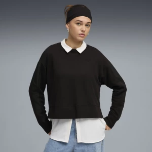 Obrázek produktu PUMA HER Relaxed Crew Neck Sweatshirt Women, Clothing, Black,