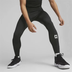 Obrázek produktu PUMA Hoops Team Baselayer Basketball Tights Men, Men, Black,