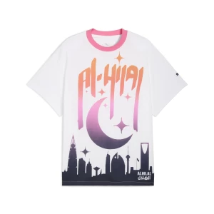 Obrázek produktu PUMA HOOPS x AL-HILAL SFC Basketball Tee Men, Clothing, White,