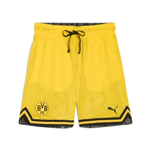 Obrázek produktu PUMA HOOPS x BORUSSIA DORTMUND Shorts Men, Clothing, Faster Yellow/Black/Aop