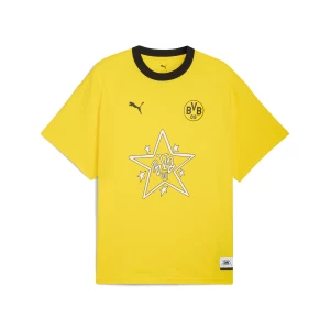 Obrázek produktu PUMA HOOPS x BORUSSIA DORTMUND Tee II Men, Clothing, Faster Yellow,