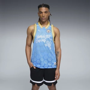 Obrázek produktu PUMA HOOPS x MANCHESTER CITY Basketball Jersey Men, Men, Light Blue,