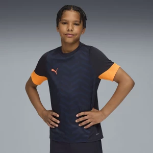 Obrázek produktu PUMA individualCUP Football Jersey Youth, Clothing, Navy/Glowing Red/Heat Fire,