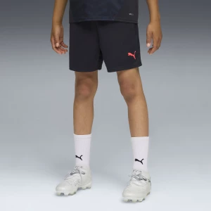 Obrázek produktu PUMA individualCUP Football Training Shorts Youth, Clothing, Navy/Glowing Red/Heat Fire béžová