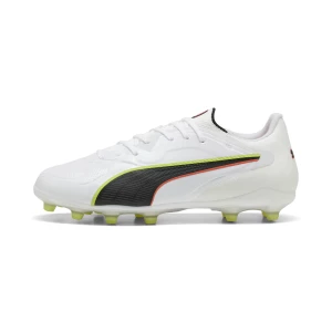 Obrázek produktu PUMA KING 20 PRO FG/AG Football Boots Unisex, Shoes, White/Glowing Red/Yellow Alert