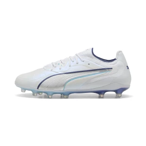 Obrázek produktu PUMA KING 20 ULTIMATE FG/AG Football Boots Unisex, Shoes, Silver Mist/Blue Jewel/Vibrant Blue